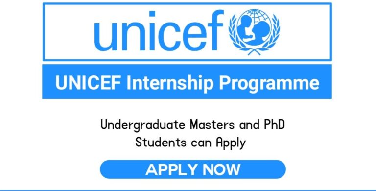 Opportunity to apply for the UNICEF Internship Program 2024-25 (Fully Funded) Scholarship in 2024