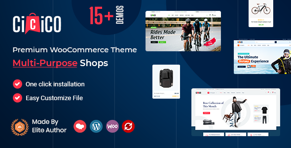 Cicico – Modern Multi Shop WooCommerce Theme