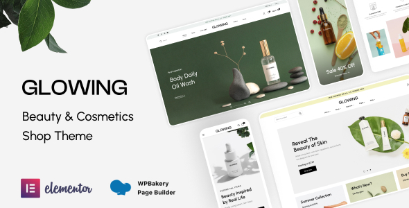 Glowing – Beauty & Cosmetics Shop Theme