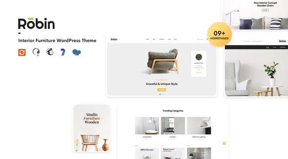 Robin – Furniture Shop WooCommerce WordPress Theme