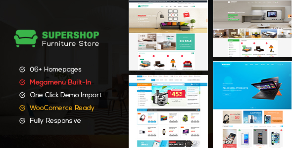 Supershop – Responsive WooCommerce Shopping WordPress Theme (6+ Homepage Layouts Ready)