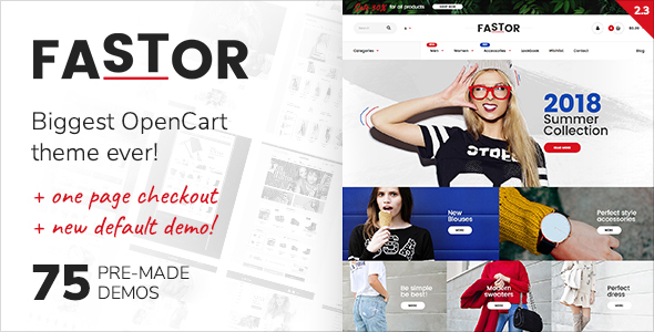 Fastor – Multipurpose Responsive Opencart Theme