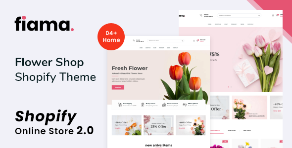 Fiama – Flower Shop & Florist Shopify Theme OS 2.0