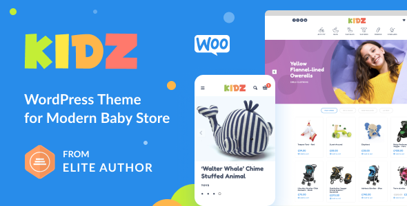 KIDZ – Kids Store and Baby Shop Theme