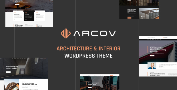 Arcov – Architecture Interior WordPress Theme