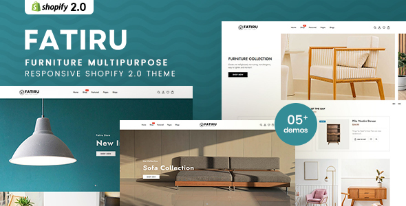 Fatiru – Furniture Multipurpose Responsive Shopify 2.0 Theme