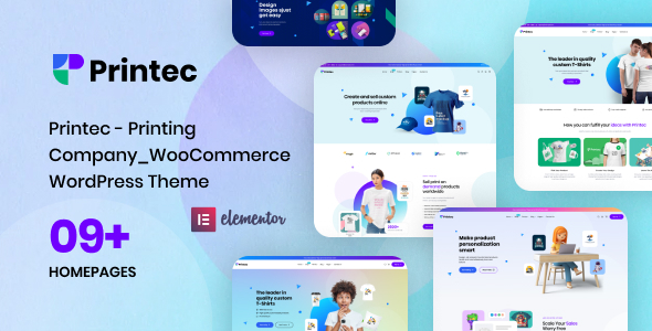 Printec – Printing Company WooCommerce WordPress Theme