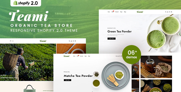 Teami – Organic Tea Store Shopify 2.0 Theme