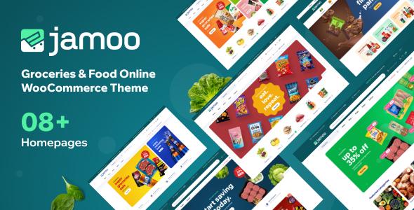 Jamoo – Groceries & Food Online WooCommerce Theme