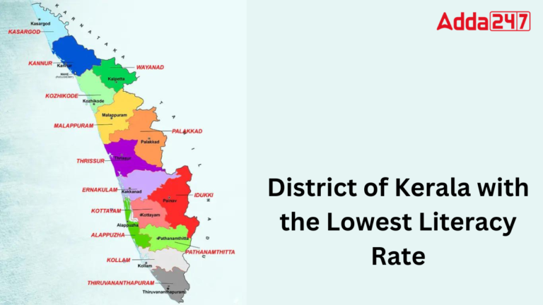 Which District of Kerala has the Lowest Literacy Rate? [Current Affairs]