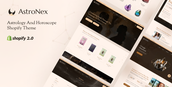 Astronex –  Astrology, Horoscope Gemstone Store Shopify Theme