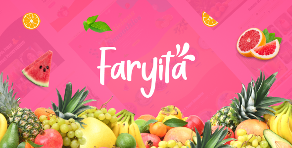 Faryita – Organic Juice & Health Drinks WordPress Theme