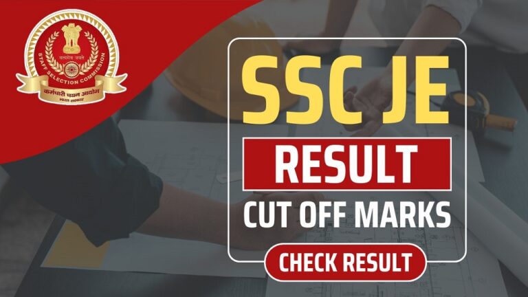 SSC JE Result 2024 Out Paper I Cut Off Marks and Scorecard [Career]