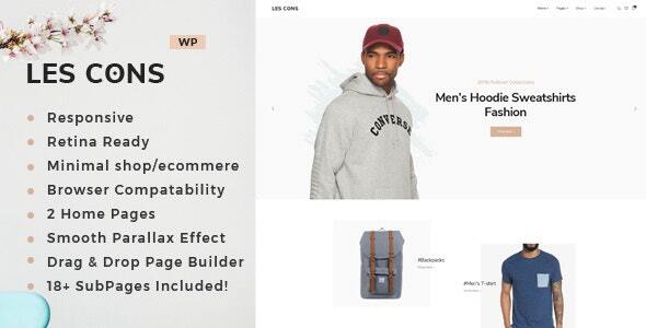 Lescons – Minimal WooCommerce Theme