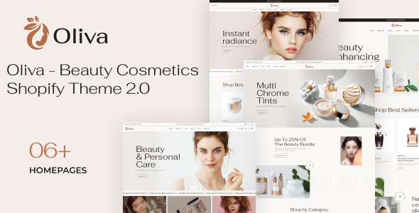 Oliva – Beauty Cosmetics Shopify Theme