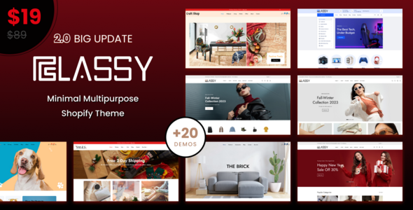 Classy – Minimal Multipurpose Shopify Theme OS 2.0