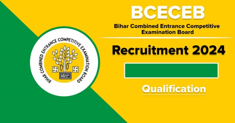 Bihar BCECEB Junior Resident Recruitment Online Form 2024 [Career]