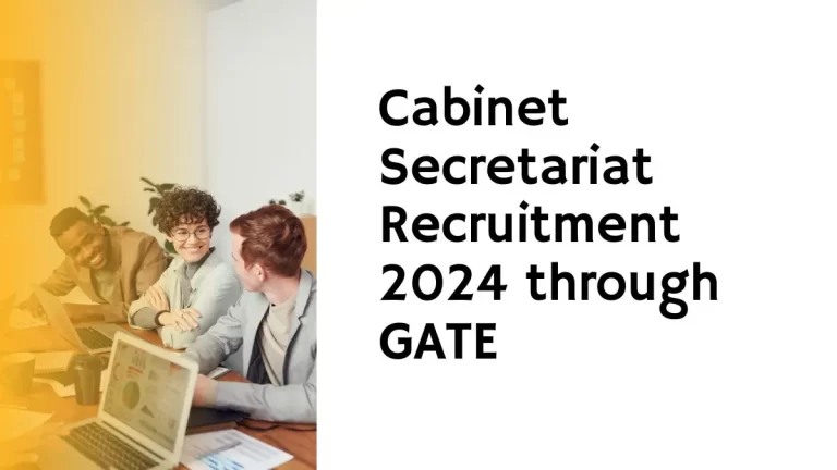 Cabinet Secretariat DFO Tech Recruitment 2024 – Apply Now [Career]