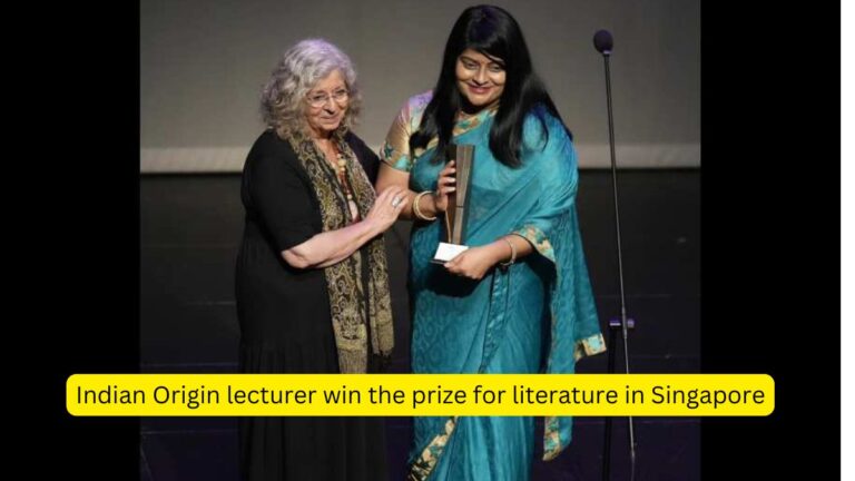 Indian Origin lecturer win the prize for literature in Singapore [Current Affairs]