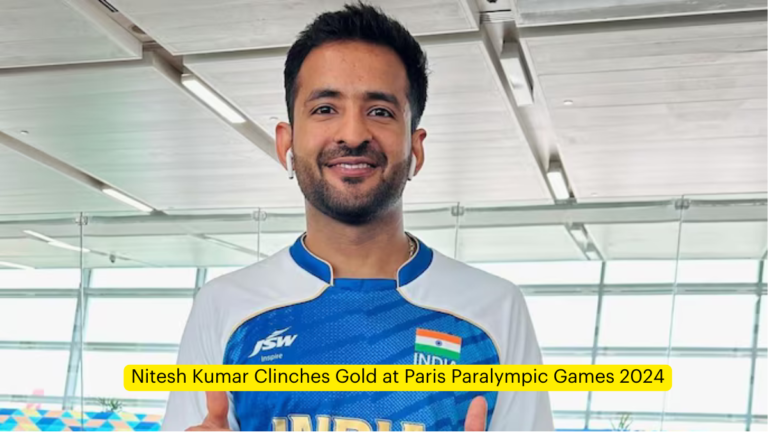 Nitesh Kumar Clinches Gold at Paris Paralympic Games 2024 [Current Affairs]