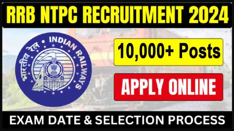 RRB NTPC Recruitment 2024: Notice Out, Apply Online For 10884 Vacancies [Career]