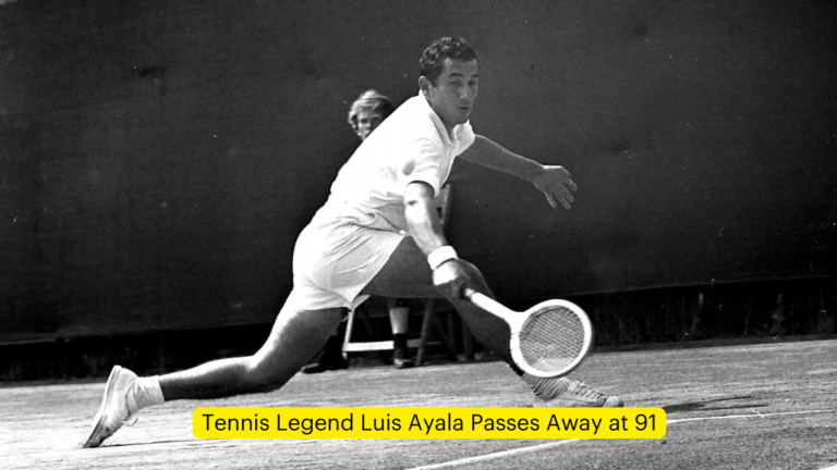 Tennis Legend Luis Ayala Passes Away at 91 [Current Affairs]