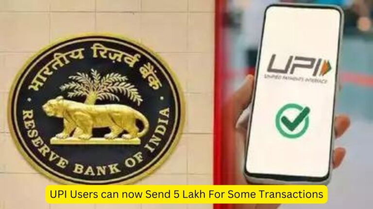 UPI Users can now Send 5 Lakh For Some Transactions [Current Affairs]