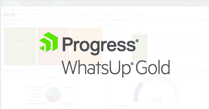 Progress WhatsUp Gold Exploited Just Hours After PoC Release for Critical Flaw – OfficialSarkar