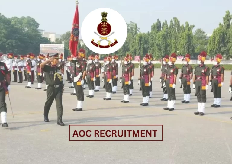 AOC Recruitment 2024 Out Apply For 723 MTS, Fireman & Various Posts [Career]