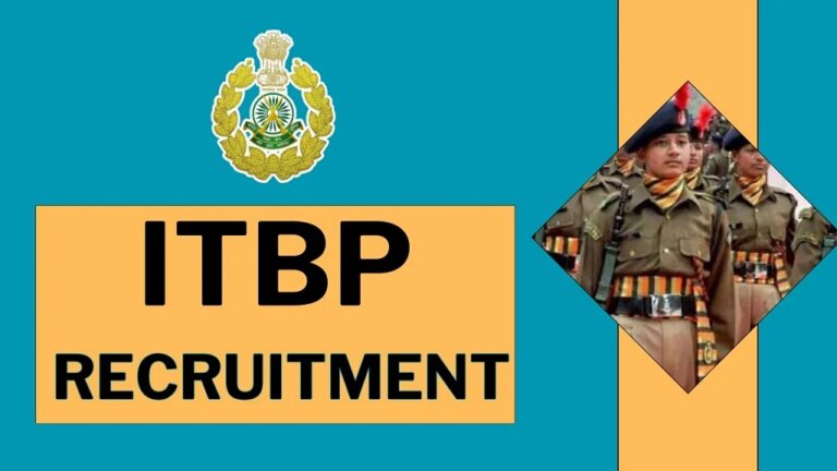 ITBP Motor Mechanic Recruitment 2024 For Constable, Head Constable Post [Career]