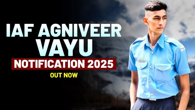 Air Force Agniveer 01/2026 Notification Out, Apply Online For IAF [Career]