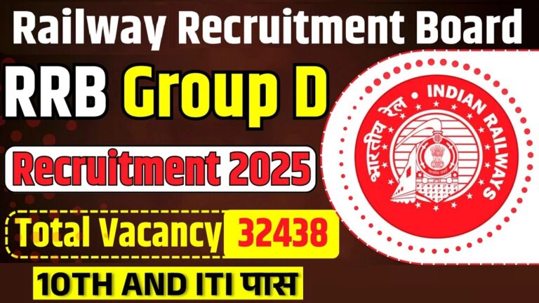 RRB Group D Recruitment 2025 Short Notice Out for 32438 Post [Career]