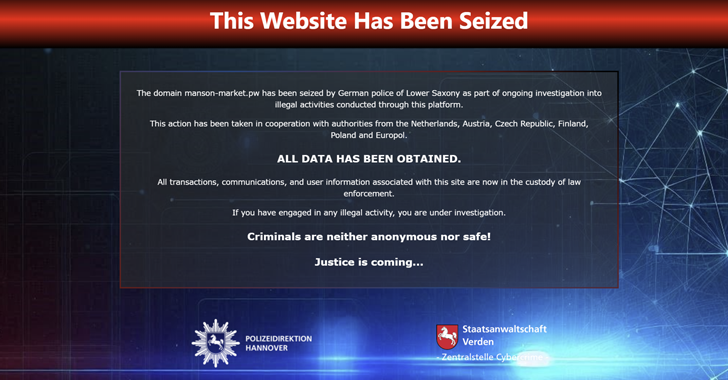 Europol Shuts Down Manson Market Fraud Marketplace, Seizes 50 Servers – OfficialSarkar